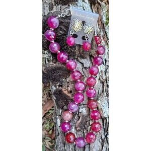 AGATE JEWELRY SET (SET OF 2)